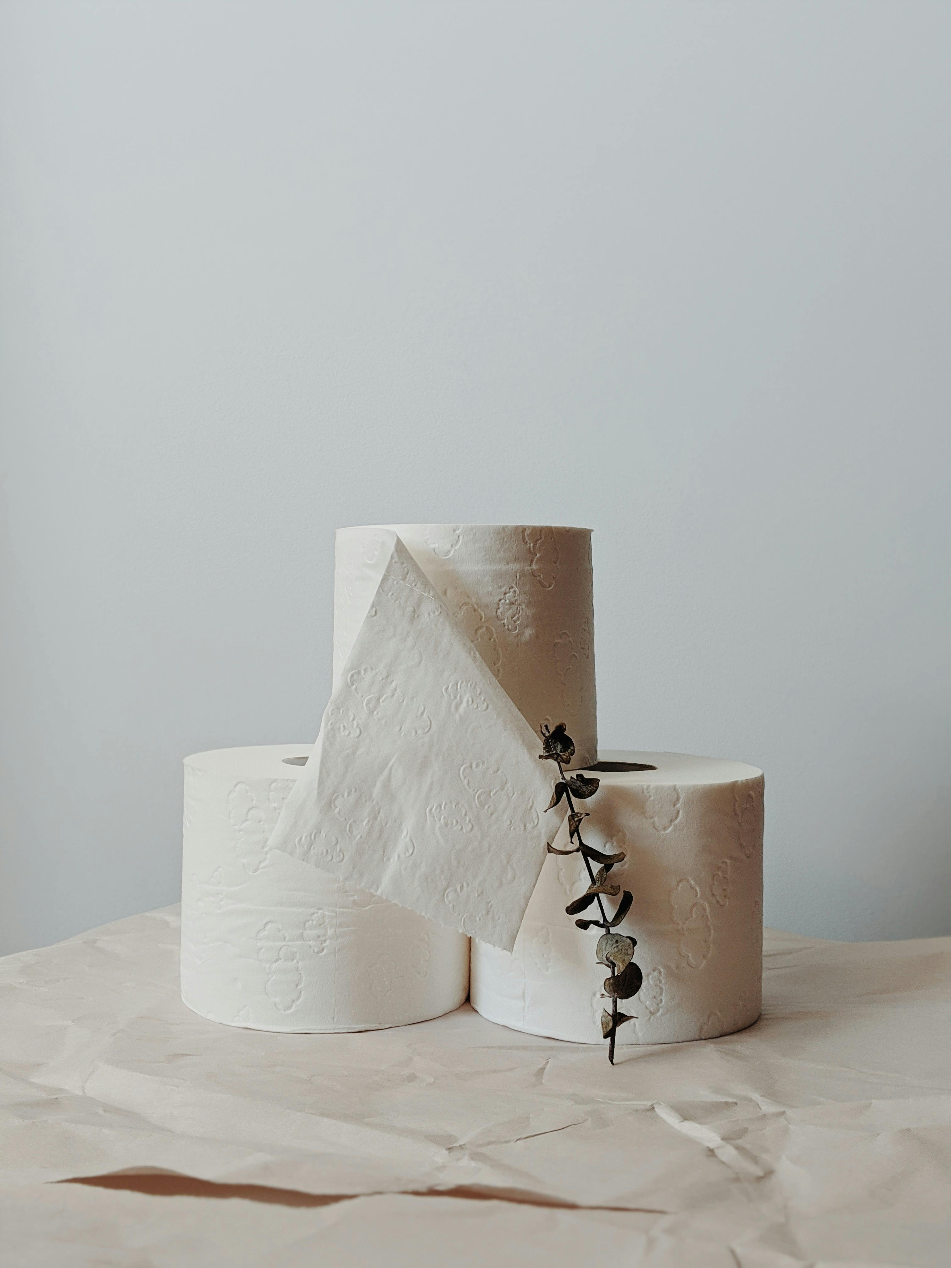 Premium Oh Crap! toilet paper rolls with eucalyptus